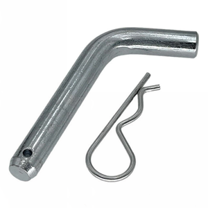 Verrou de remorque et clip de 5,8 pouces de diamètre en acier, finition brillante, pour grandes tondeuses, tracteurs et camions - Product Image 1