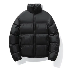 Veste matelassée en duvet avec logo personnalisé de haute qualité pour hommes, veste d'hiver décontractée en coton pour les sports d'extérieur pour hommes - Product Image 6