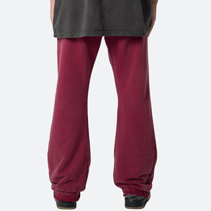 กางเกงวอร์มขาบานสำหรับผู้ชายผ้าฝ้ายระบายอากาศได้ดีพิมพ์โลโก้ได้ตามต้องการ - Product Image 2