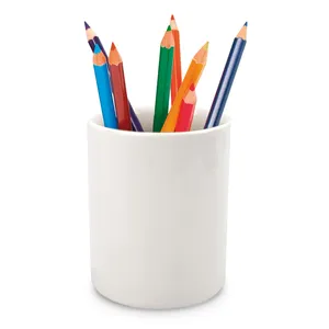 Portapenne in Ceramica Personalizzato Snobby, Gadget Unico e Personalizzabile - Product Image 1