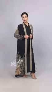 Dubai Abaya Farasah Jalabiya largo musulmán Kaftan ropa islámica árabe Kaftan vestido poliéster de talla grande ligero boda - Product Image 4
