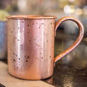 Tasse de voyage en cuivre faite à la main pour objectif de caméra Gobelet à café artisanal <span class=keywords><strong>indien</strong></span> de qualité supérieure pour un usage quotidien - Product Image 6