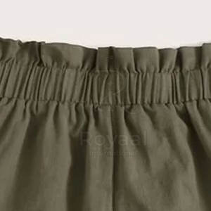 Shorts de Mujer de Alta Calidad, los Más Vendidos, Bajo MOQ, Hechos a Medida, Ropa Casual, Shorts de Algodón de la Mejor Calidad para Mujer - Product Image 6