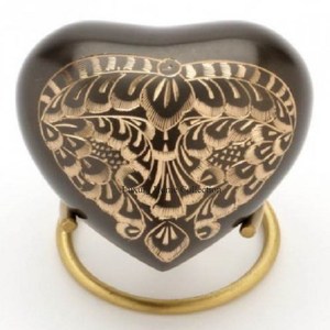 Most Demanded Unique Designer White & Gold Butterfly Engraved Memorial <b>Keepsake</b> <b>Ashes</b> Cinerary Casket Funeral Accessories Supply - Product Image 2
