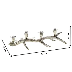 Candelabro Minimalista Contemporáneo para Salas de Estar Modernas, Detalles en los Brazos, Hecho a Mano por Zahid Exports, Gran Mayorista - Product Image 6