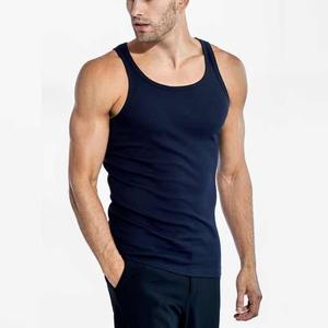 2025 verano cuello redondo camisetas sin mangas para hombres nueva moda Casual algodón tejido camisetas transpirables Color sólido gran oferta - Product Image 1