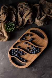 Plateau décoratif en bois poli naturel Simple Snack en bois assiette de fruits secs pour la maison Table noix Snack bon prix - Product Image 2