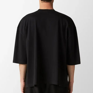 Professionnel fabrique les meilleures ventes hommes t-shirts été décontracté sonnerie Boxy T-shirts pour hommes bon prix T-shirt pour hommes - Product Image 3