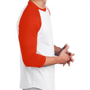 Maillot raglan haute performance pour homme, doux et respirant, idéal pour les activités sportives et de plein air - Product Image 6