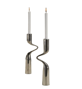 Candelabro Decorativo de Hierro Duradero con Acabado en Oro Rosa para Decoración del Hogar, Bodas y Eventos Navideños, Diseño Clásico para Mesa - Product Image 5