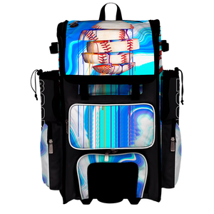 Mochila OEM para bolsa de bate de béisbol con almacenamiento de zapatos, guante, bolsillo, cerca, gancho y soporte para botella de agua, ideal para equipos de jóvenes y adultos - Product Image 1