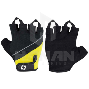 Recién llegado, guantes de ciclismo transpirables de medio dedo, protección de manos de cuero de secado rápido para deportes de invierno, tarifa al por mayor - Product Image 4