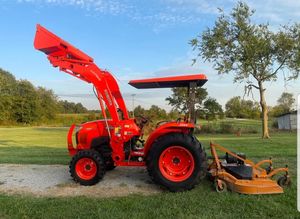 รถแทรกเตอร์ดีเซลสำหรับเกษตรกรรมใช้4WD คูโบต้าพร้อมเครื่องยนต์50hp - Product Image 6