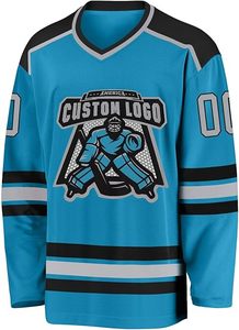 Uniforme de hockey sur glace avec logo personnalisé le plus populaire pour adultes ensembles grande taille Concevez votre propre style - Product Image 2