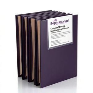 Sophisticated 50mm <b>A4</b> Cardboard File <b>Folder</b> with Polypropylene Outer Lamination & Paper Inner Lamination - Product Image 3