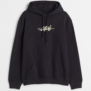 Sweats à capuche en coton pour hommes, vente en gros, Design personnalisé, avec panneau en Polyester sublimé, OEM, vêtements de rue décontractés - Product Image 1