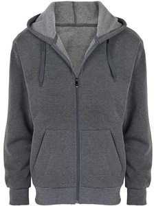 Cotton Men Gym Hoodies Zipper Hoodie Pullover Full Face Zipper up Hoodie Wholesale Custom - Product Image 6