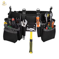 Ceintures porte-outils en cuir de vachette de qualité professionnelle avec boucle en alliage, patchs personnalisés, logo sur mesure, design unisexe