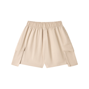 Kakis écologique Vietnam court vêtements pour femmes service OEM Short cargo décontracté solide régulier 95% coton 5% Spandex - Product Image 1