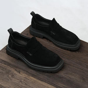 รองเท้าหนังแท้สำหรับธุรกิจ พื้นกันลื่น ซับในระบายอากาศ รองเท้าทางการสำหรับผู้ชาย รองเท้าทำงาน - Product Image 3