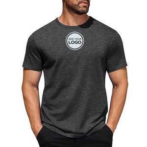 <b>Mens</b> T <b>Shirts</b> - Black Gym Quick Dry Short Sleeve T <b>Shirt</b> - Product Image 6