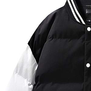 Veste matelassée Varsity pour homme Veste en duvet Vêtements matelassés d'hiver Manteau pour homme Parka Classique Automne Manteau chaud Veste pour homme - Product Image 5
