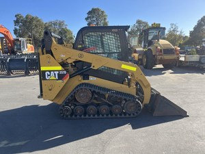 Chargeur compact de dérapage de Caterpillar de représentation solide système entièrement hydraulique 74 HP contrepoids pompe essentielle prête à l'emploi terrassement - Product Image 6