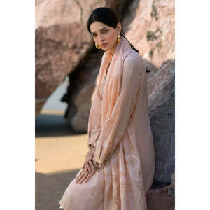 Conjunto de Traje Jacquard de 3 Piezas para Mujer con Dupatta MJ-62005 - Product Image 5