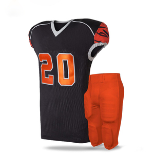 Camisetas de fútbol americano asequibles Uniformes de equipo personalizados listos para el juego competitivo y el rendimiento - Product Image 1