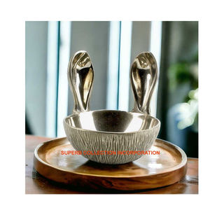 Superior Quality Metal Serving <b>Bowl</b> Fancy Design Fruit Serving Platter For Wedding Parties Use In Good Price - Product Image 2