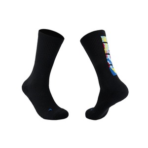 Suministro directo de fábrica, calcetines personalizados de algodón, diseño de rayas de bloque de Color para hombres y mujeres, uso diario para pedidos a granel en interiores - Product Image 2