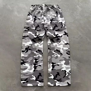 Sudaderas con Capucha para Hombre, Estilo Casual, Invierno, Venta al por Mayor, Personalizadas, Alta Calidad, 100% Algodón, Camuflaje, Hombros Caídos, Corte Holgado y Grueso - Product Image 3