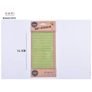 สติกเกอร์ตกแต่งพลอยเทียม Engomada12u/C - Product Image 1