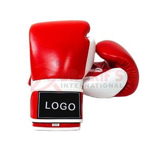 Gants de Muay Thai professionnels OEM, en cuir PU imperméable, pour l'entraînement au sac lourd, les arts martiaux et la boxe - Product Image 5