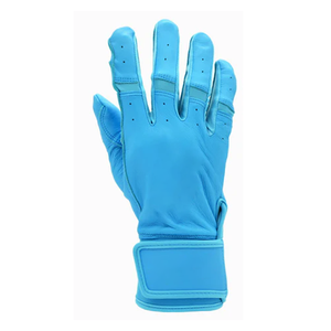 Guantes de Bateo de Béisbol Profesionales de Cuero Azul Rey, Transpirables, de Alto Rendimiento, para Adultos y Jóvenes, Personalizados OEM - Product Image 5