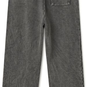 New Style <b>Baggy</b> Straight Leg Sweatpants 100% Cotton Sweatpants Jogger Custom Logo Sweatpants For <b>Men</b> - Product Image 5