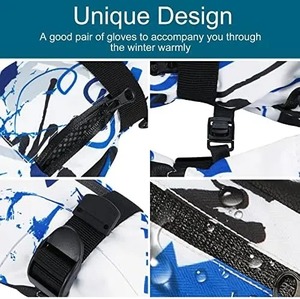 Guantes deportivos cálidos de invierno de último diseño Guantes de invierno impermeables Guantes de esquí Mitones de snowboard a prueba de viento de Power Hint - Product Image 3