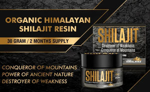 Resina de Shilajit del Himalaya Orgánica, Extracto Herbal de Grado Alimenticio, Silvestre, para Fuerza, Energía y Vitalidad - Product Image 3