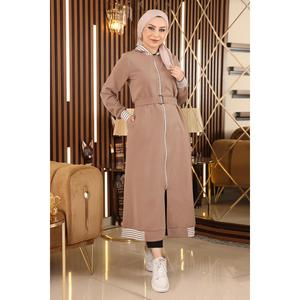 Abrigos, Chaquetas y Gabardinas con Capucha y Cierre, Estilo Abaya - Product Image 6