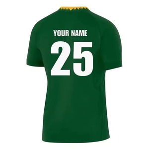 Camisetas transpirables de secado rápido personalizadas, camiseta de rugby cosida, Camiseta deportiva holgada de fútbol para hombres - Product Image 6