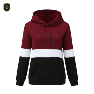 Sweat à capuche tricoté pour femme, manches longues, avec logo frontal et poches latérales, 100 % coton, écologique, tendance hiver - Product Image 1
