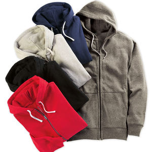 OEM personalizado B2B de alta calidad logotipo personalizado Unisex peso pesado sudaderas con capucha fabricante personalizado cremallera 100% algodón hombres - Product Image 2