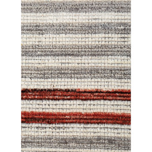 Alfombras de Lana Rayadas Color Marfil Contour, Alfombra Clásica Rectangular Grande de 9x12 para Pasillo, Diseño para Decoración de Sala de Estar Juvenil, Tejida a Mano Hwl-282 - Product Image 3