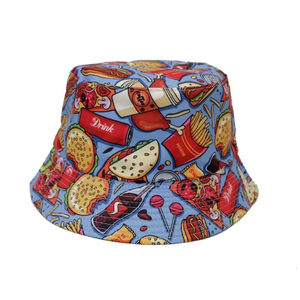 Chapeau bob en denim réversible personnalisé en gros, unisexe, pour adultes, sport, voyage, coupe-vent, décontracté, logo réversible - Product Image 5