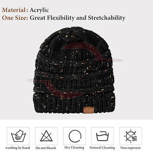 Gorro Jacquard de algodón 100% superventas, ropa de invierno hecha de tela Premium para clima frío - Product Image 6