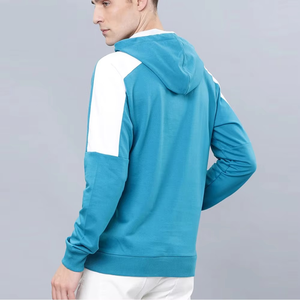 Nuevo diseño de alta calidad logotipo personalizado hombres sudaderas con capucha para hombres transpirables básicos mezcla de algodón - Product Image 6