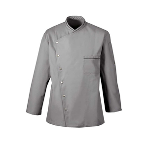 Vente en gros d'uniformes d'hôtel d'hiver uniformes d'hôtel d'hiver personnalisés manteau de chef de cuisine à manches longues noir professionnel unisexe - Product Image 4