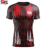 Yüksek kalite artı boyutu baskılı açık kısa kollu balıkçılık T-Shirt güneş koruma UPF 50 + özel Logo çabuk kuru nefes