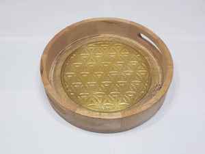 Ensemble de 3 plateaux de service en bois rectangulaires faits à la main finition naturelle thé polyvalent café petit déjeuner au prix le plus bas - Product Image 6