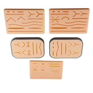 High Quality <b>Medical</b> Students Suture Training Stainless Steel Suture Pad Instrument Set Manual <b>General</b> Surgery - Product Image 3